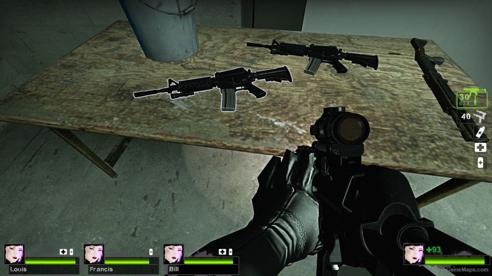 Insurgency M4A1 v10 (M16A2)