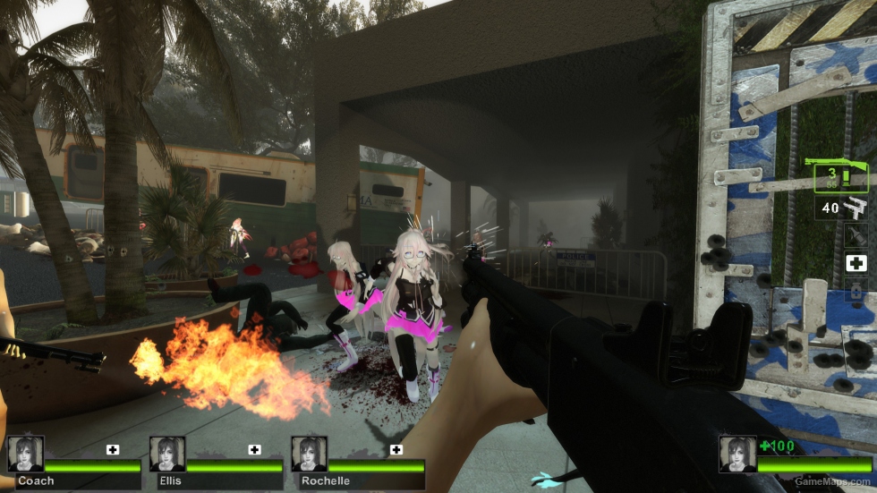 Insurgency M590 ghost ring sights (Chrome Shotgun) V4