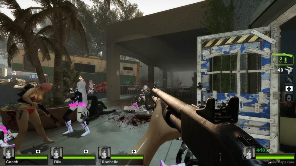 Insurgency M590 ghost ring sights (Chrome Shotgun) V4