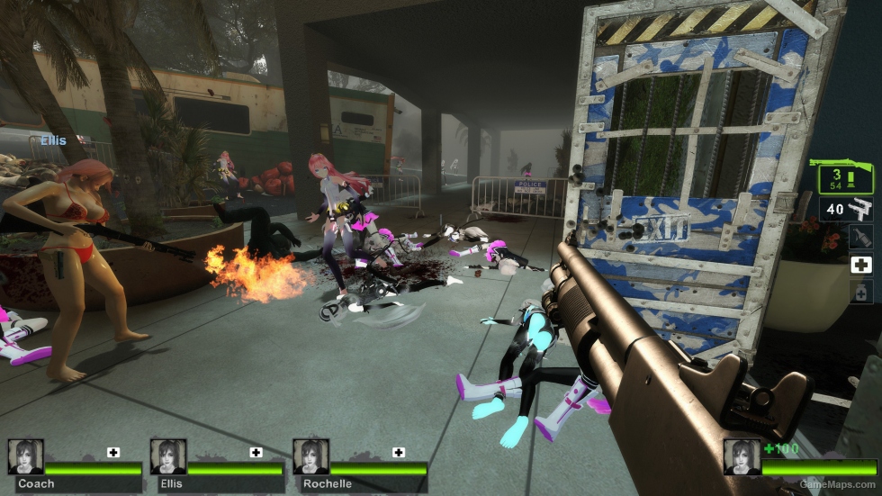 Insurgency M590 ghost ring sights (Chrome Shotgun) V4