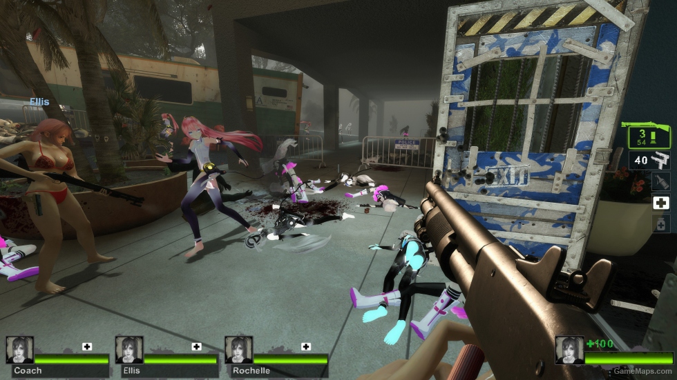 Insurgency M590 ghost ring sights (Chrome Shotgun) V4