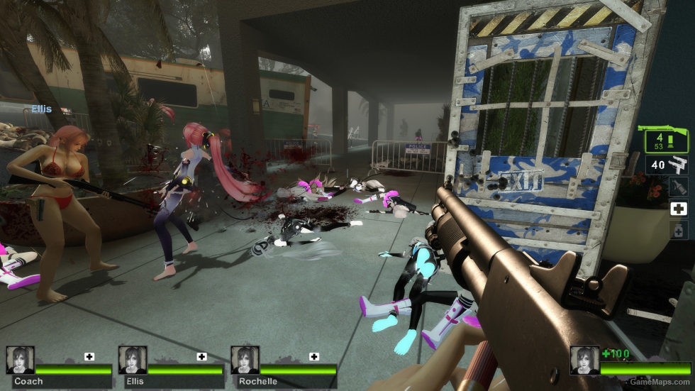 Insurgency M590 ghost ring sights (Chrome Shotgun) V4