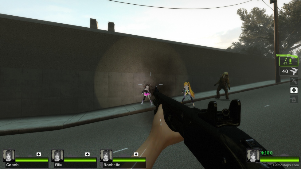 Insurgency M590 ghost ring sights (Chrome Shotgun) V4