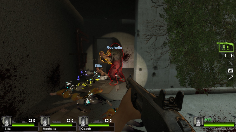 Insurgency M590 ghost ring sights (Chrome Shotgun) V4