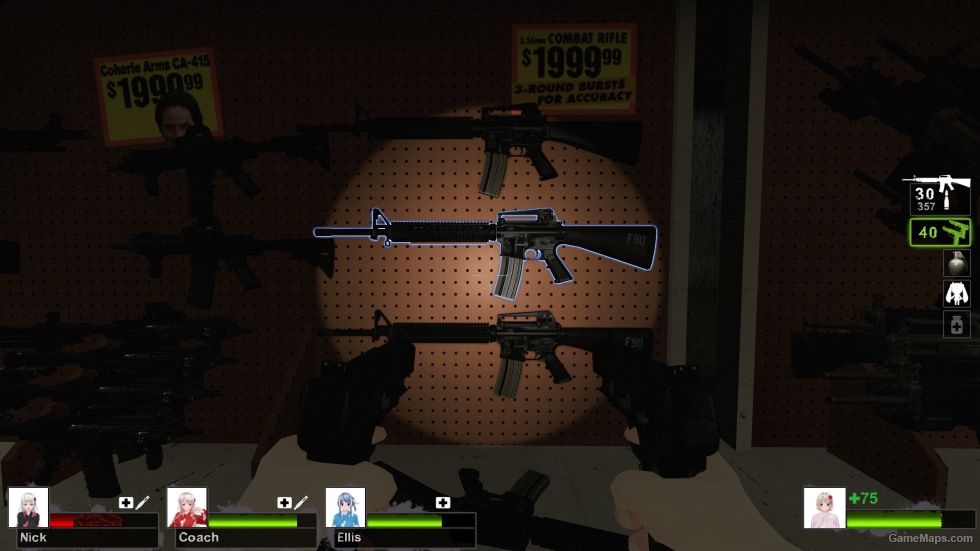Insurgency Operator M16A4 by CrazyRus29 (Desert Rifle)