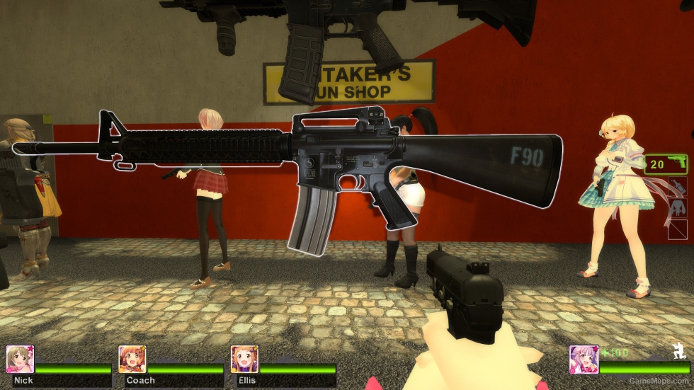 Insurgency Operator M16A4 by CrazyRus29 (Desert Rifle)
