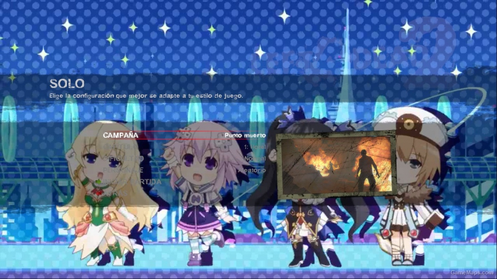Intro Choujigen Game Neptune The Animation ending to Left 4 Dead 2