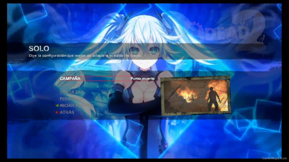 Intro Hyperdevotion Noire: Goddess Black Heart to Left 4 Dead 2