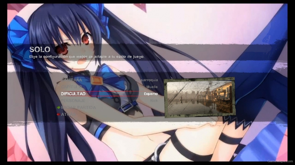 Intro Hyperdevotion Noire: Goddess Black Heart to Left 4 Dead 2