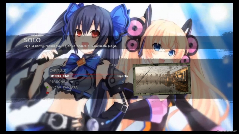 Intro Hyperdevotion Noire: Goddess Black Heart to Left 4 Dead 2