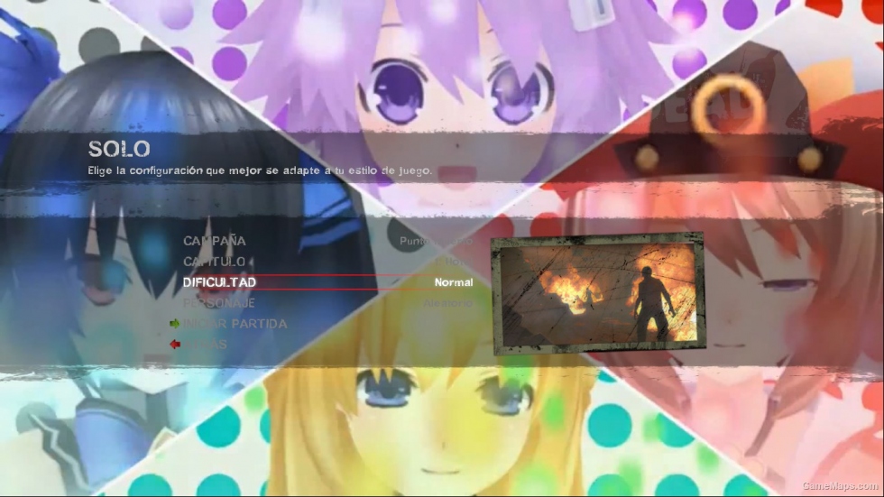 Intro Hyperdimension Neptunia: Producing Perfection to Left 4 Dead 2