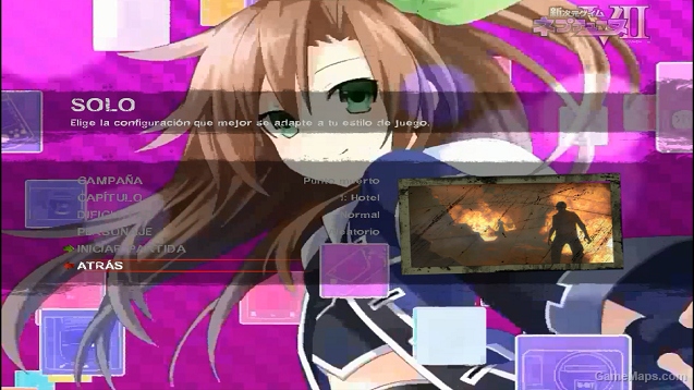 Intro Hyperdimension Neptunia VS Sega Hard Girl to Left 4 Dead 2