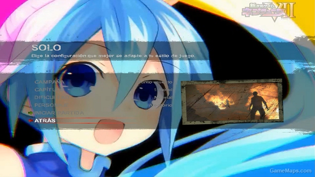 Intro Hyperdimension Neptunia VS Sega Hard Girl to Left 4 Dead 2