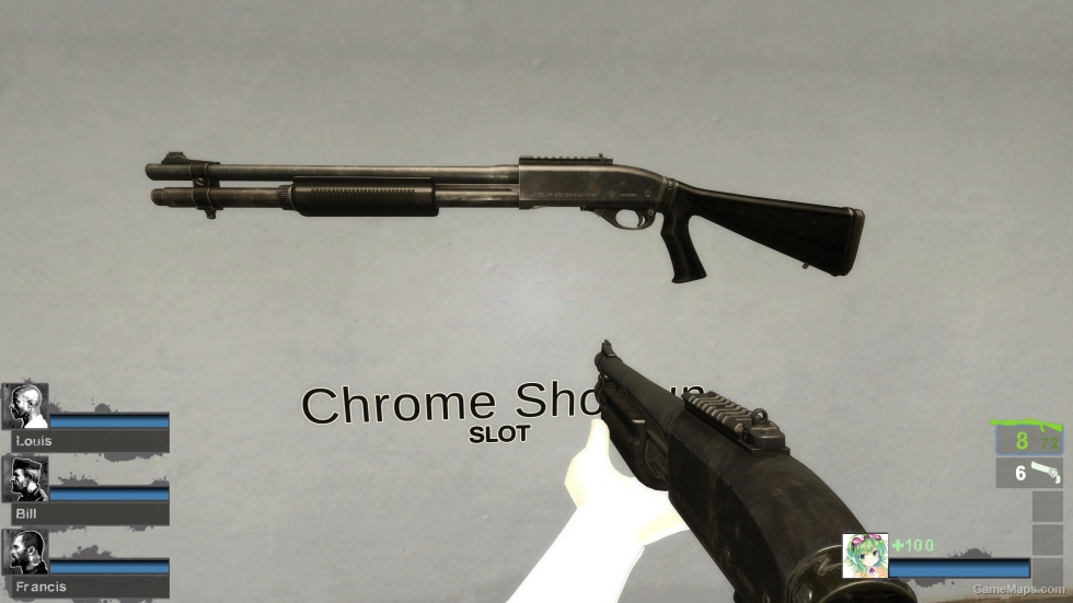 IS M870 (ChromeShotgun) [request]