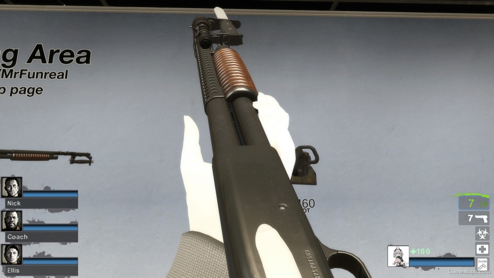 Ithaca M37 Trench Gun (Pump Shotgun) v2
