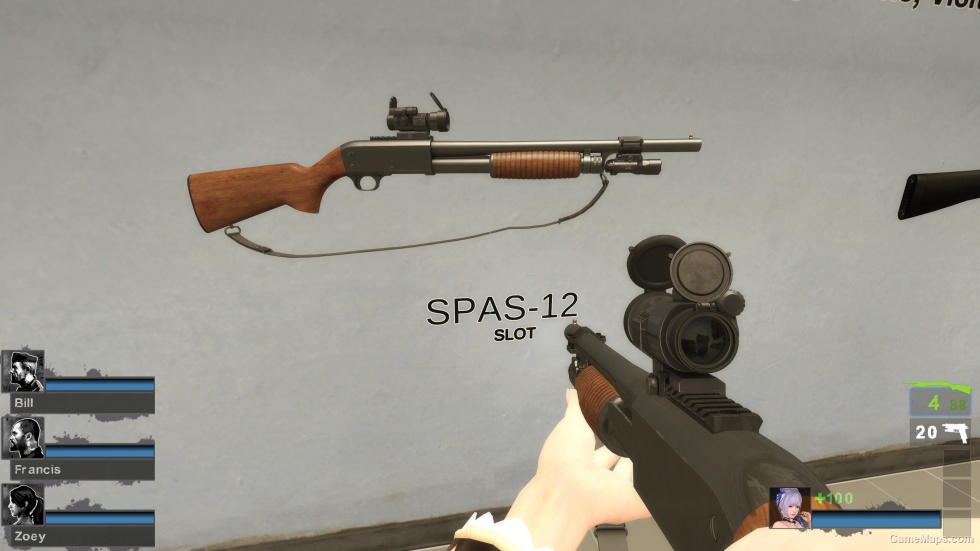 Ithaca Model 37 with Aimpoint (Combat Shotgun) [request]