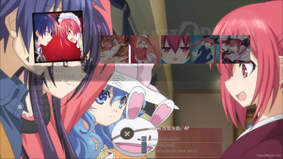 Itsuka Kotori Dynamic menu（五河琴里动态主菜单）