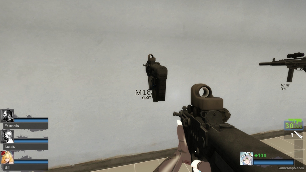 IWI Tar-21 (Trijicon reflex sight) [M16A2]