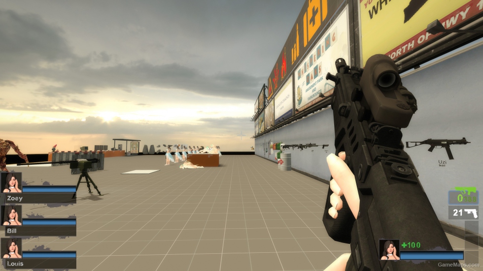 IWI Tar-21 (Trijicon reflex sight) [M16A2]