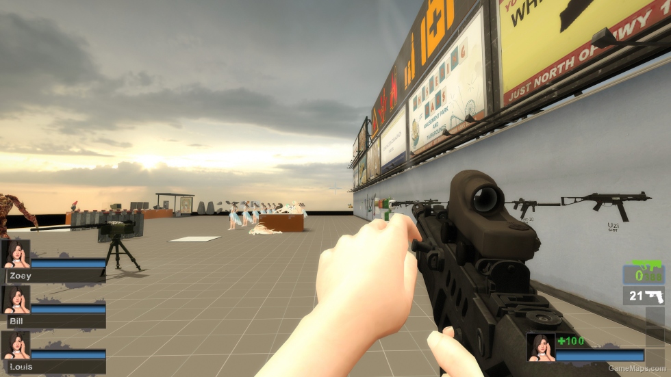 IWI Tar-21 (Trijicon reflex sight) [M16A2]