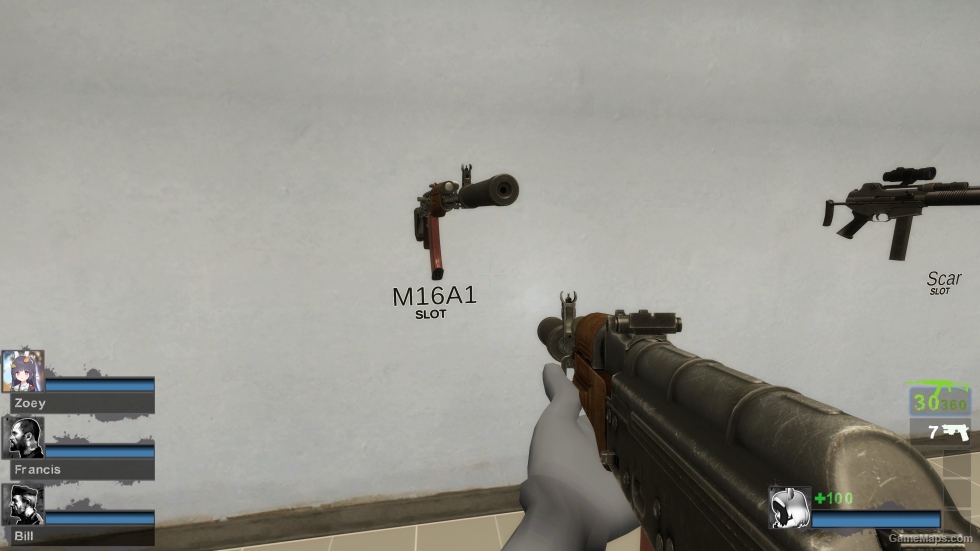 Izhmash AKS-74 Suppressed (M16A2)