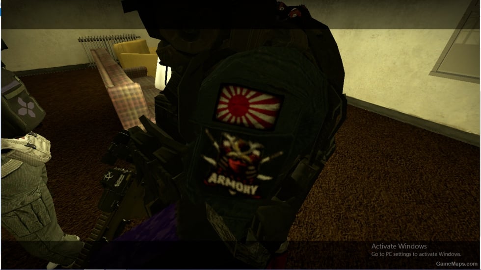 Japan Omega Squad with gasmask (JGSDF)