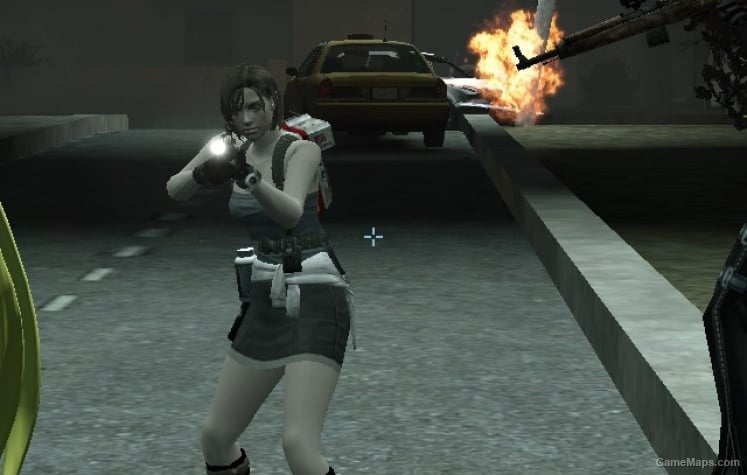 Jill Valentine (RE3) mod, HUD icons and Name
