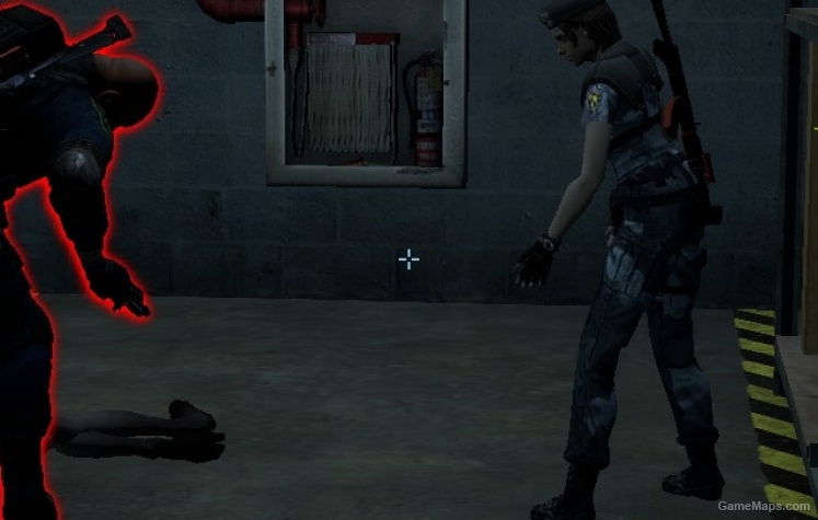 Jill Valentine Blue Camo, Name and Hud Icons