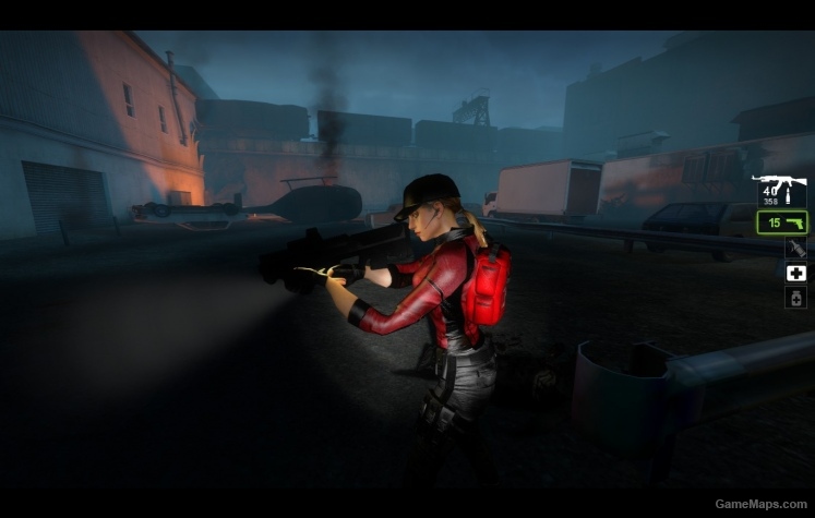 Jill Valentine in Red Suit (zoey)