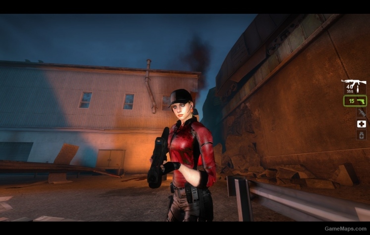 Jill Valentine in Red Suit (zoey)