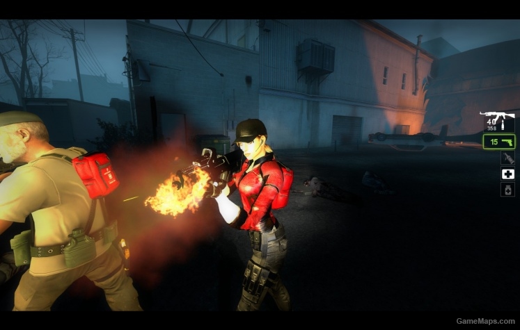 Jill Valentine in Red Suit (zoey)