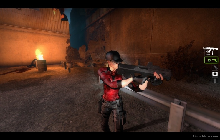 Jill Valentine in Red Suit (zoey)