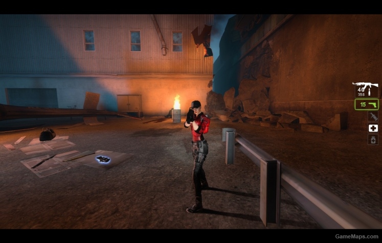 Jill Valentine in Red Suit (zoey)