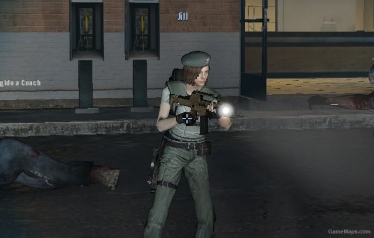 Jill Valentine mod, Name and Hud Icons