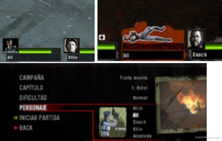 Jill Valentine mod, Name and Hud Icons
