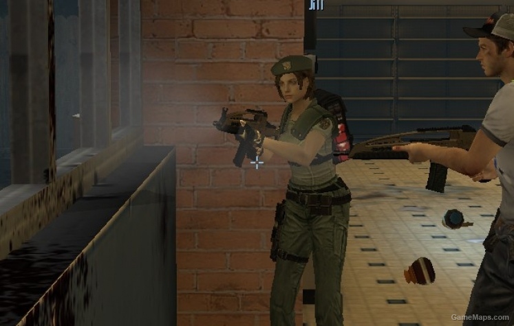 Jill Valentine mod, Name and Hud Icons