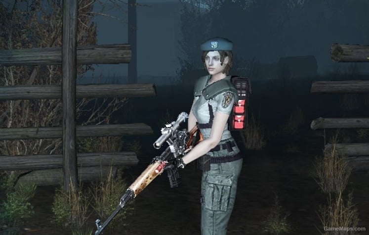 Jill Valentine mod, Name and Hud Icons