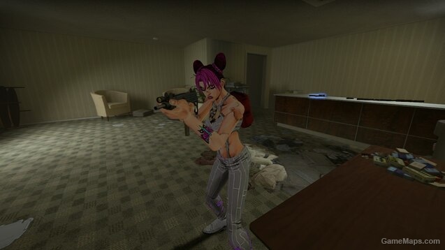 JoJo's Bizarre Adventure Jolyne Cujoh. Replaces Rochelle