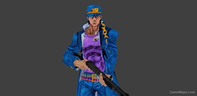 JoJos Bizarre Adventure Jotaro Player model. Replaces Franics