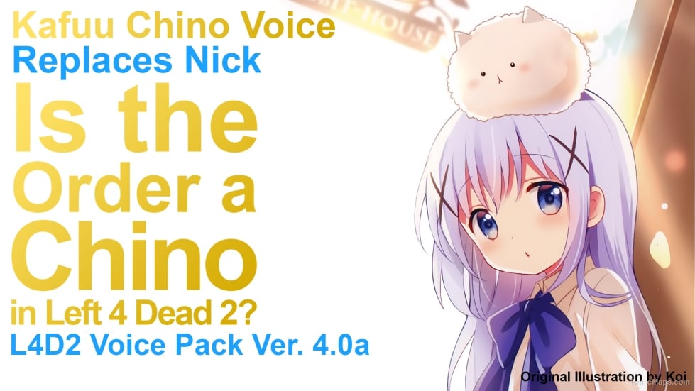 Kafuu Chino Voice Pack (Replaces Nick)