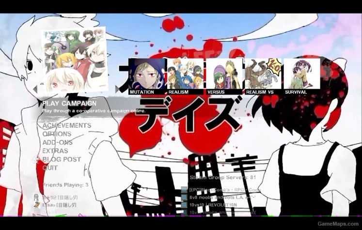 Kagerou Project Menu