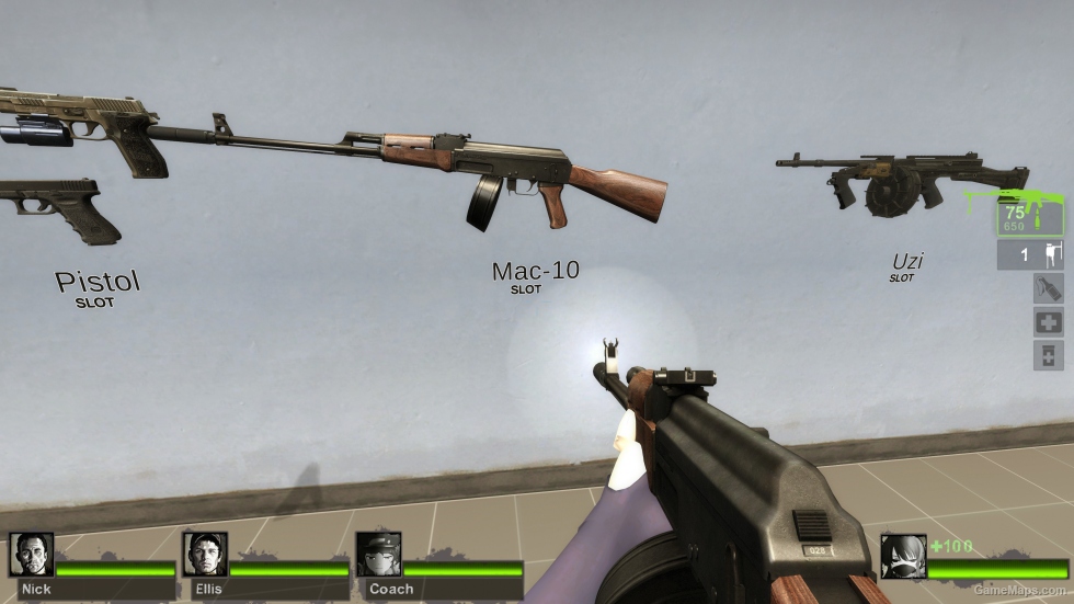 Kalashnikov Ak S (Suppressed SMG) [request]