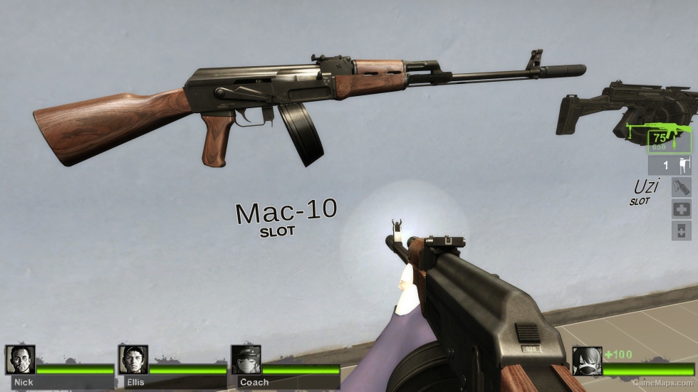 Kalashnikov Ak S (Suppressed SMG) [request]