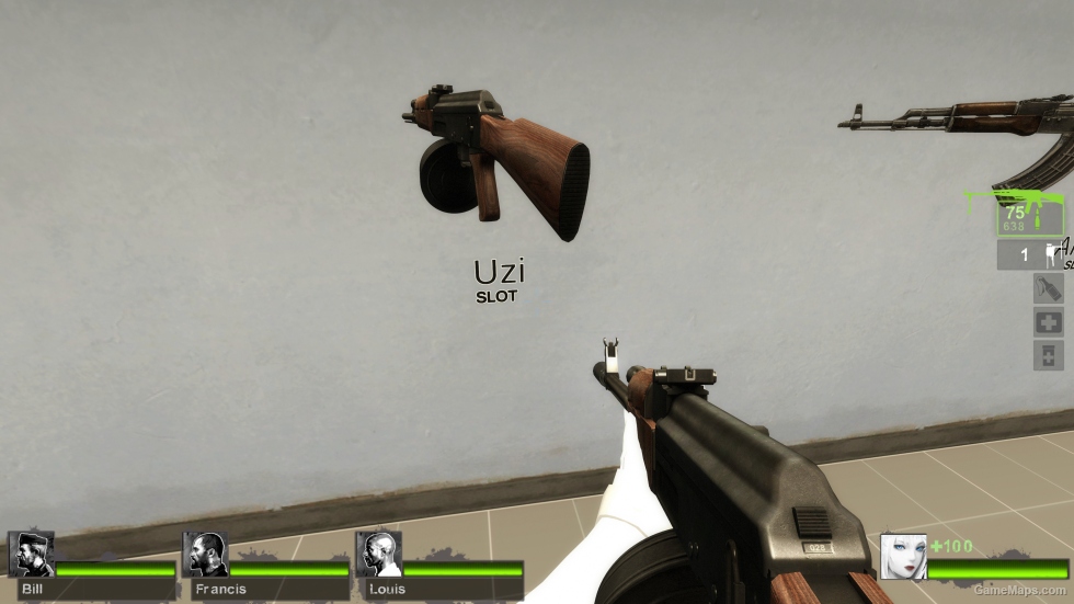 Kalashnikov Ak S uzi