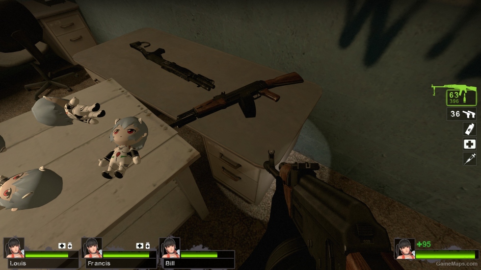 Kalashnikov Ak S uzi