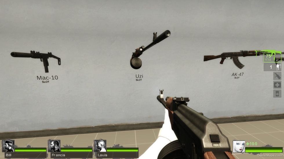 Kalashnikov Ak S uzi