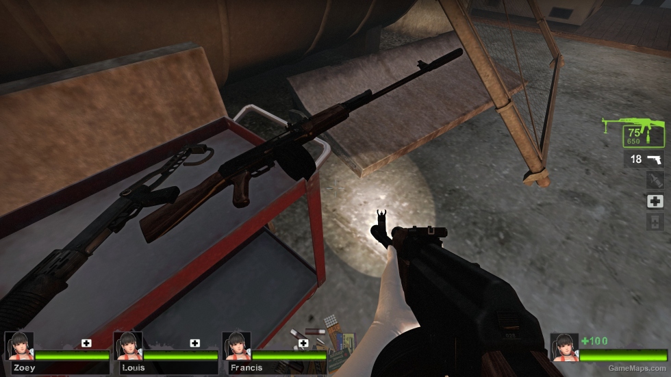 Kalashnikov Ak S uzi