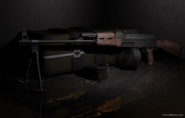 Kalashnikov RPK - Render by Doktor haus Kalashnikov RPK