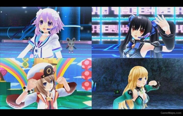 Kami Jigen Idol Neptune PP OP ED