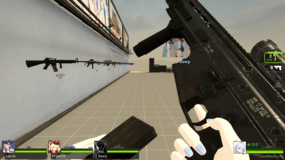 KF2 Scar-H Black [AKM] (request)